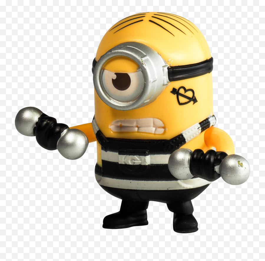 Despicable Me Minion With Dumbbells Transparent - Free Transparent Minion Png,Dumbbells Png