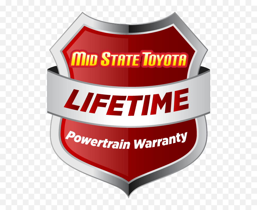Midstate Toyota Lifetime Warranty - Aranty Logo Png,Toyota Logos