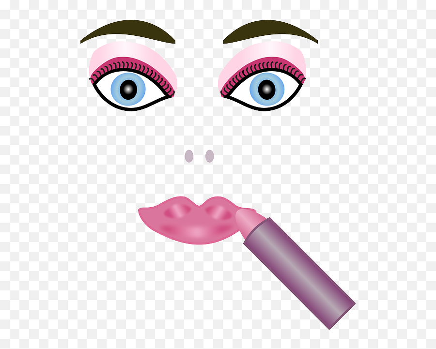 Cosmetics Beauty Products Makeup - Free Vector Graphic On Makeup On Face Clipart Png,Make Up Png