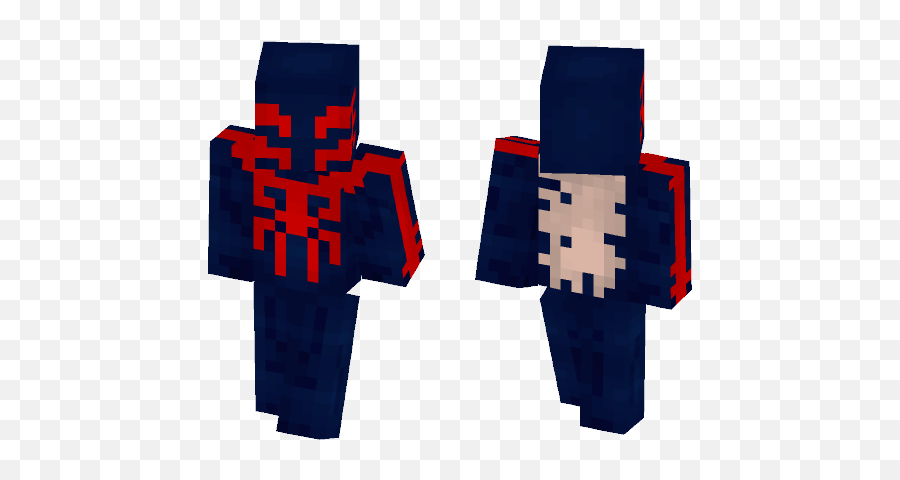 Spider - Man Bat Minecraft Skin Png,Spiderman 2099 Logo