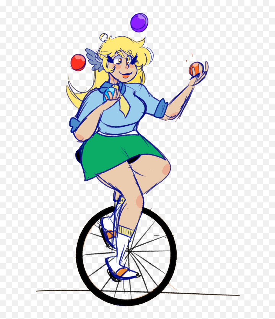Derpy Hooves - Derpy Hooves On A Unicycle Png,Unicycle Png