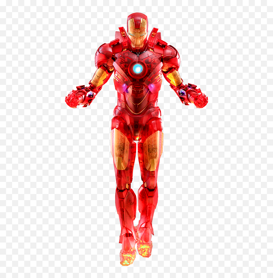 Iron Man Mark Iv Holographic Version Sixth Scale Figure - Iron Man Mark Iv Holographic Version Png,Ironman Png