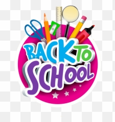 School Png Transparent Cartoon - Logo Back To School,Welcome Back Png