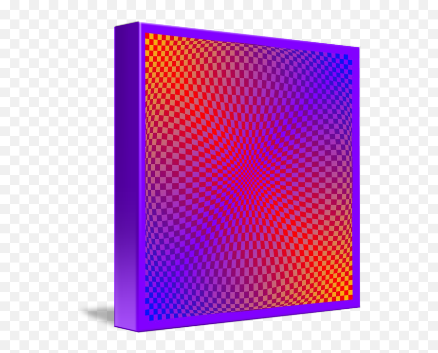 Warped Checkerboard Pattern - Optical Illusion Png,Checkerboard Pattern Png