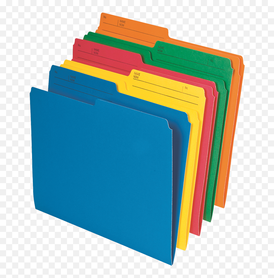 File Folder Cut Ltr Assort 25pk - Horizontal Png,File Folder Png