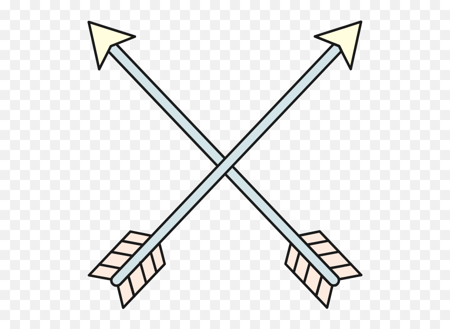 Crossed Arrows Graphic - Crassed Arrows Png,Crossed Arrows Png