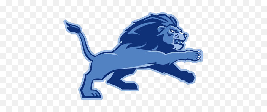 Share This Image - Team Detroit Lions Logo 472x299 Png Houston County Alabama High School,Lions Logo Png