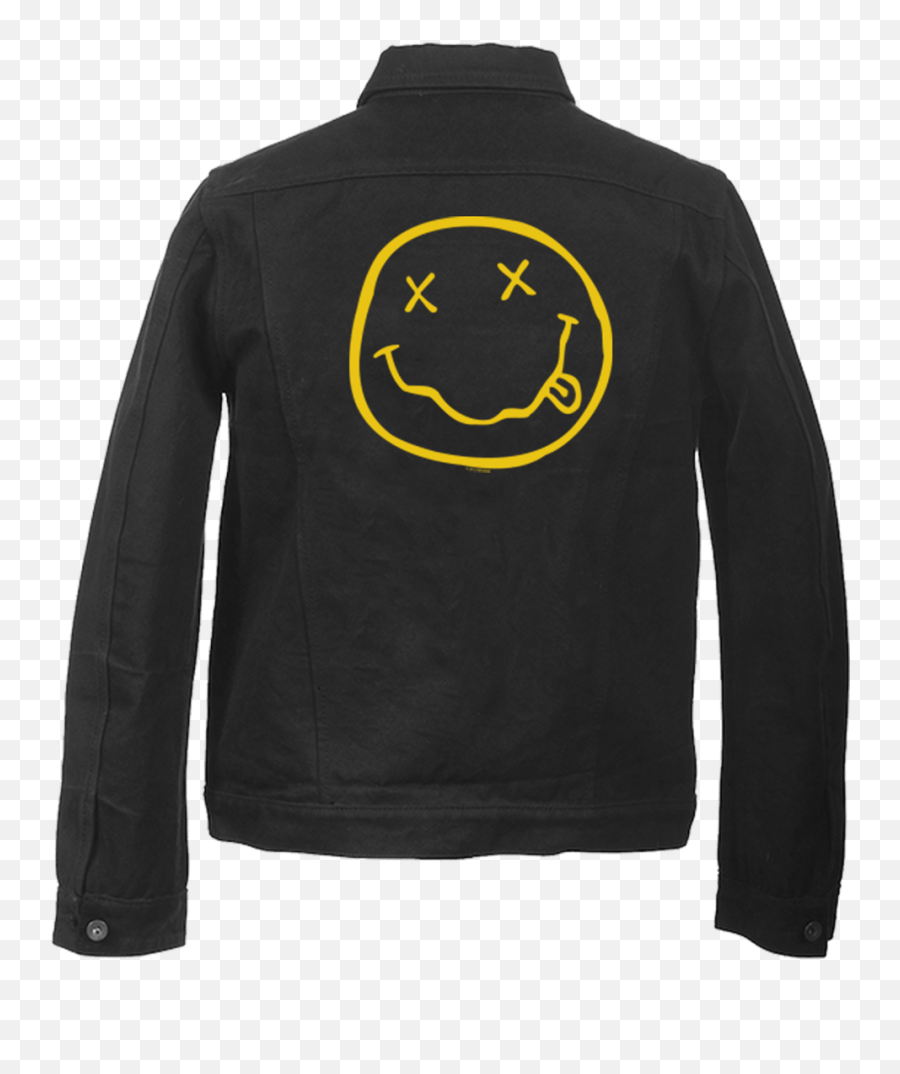 Denim Jacket - Nirvana Smiley Png,Icon Women Jacket