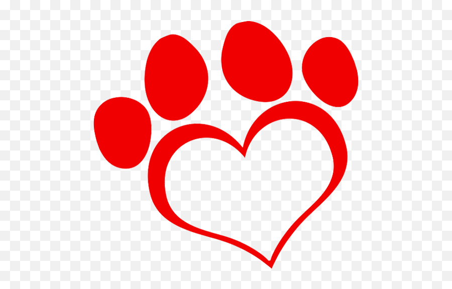 Valentines Day Fundraising Pages - Love Heart Paw Print Png,Valentines Day Icon