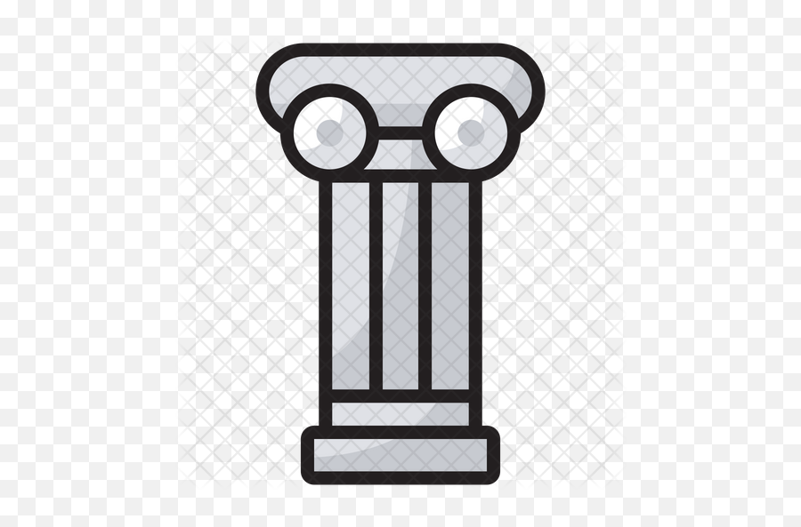 Greek Column Icon - Clip Art Png,Greek Column Png