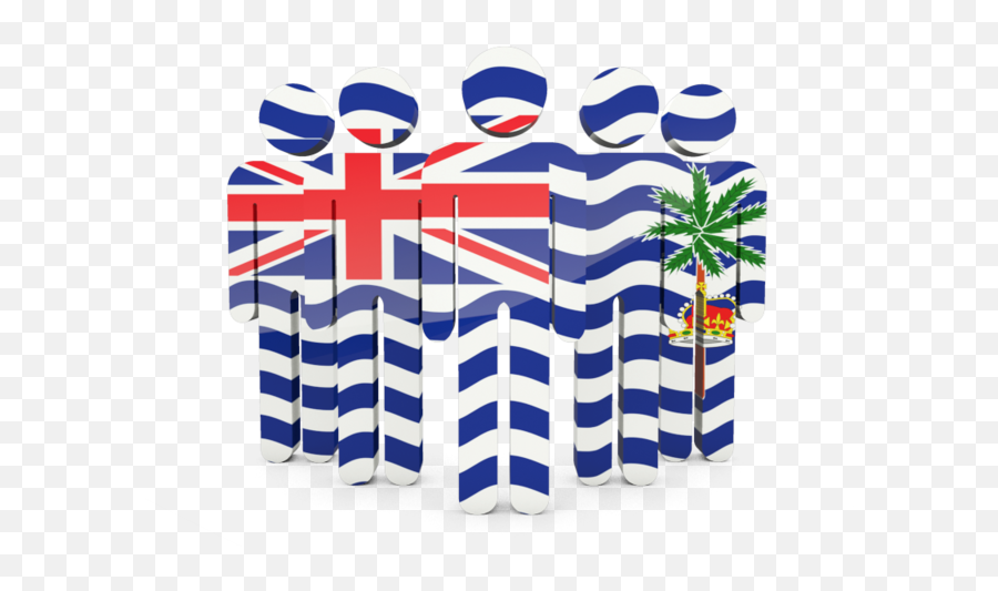 People Icon Illustration Of Flag British Indian Ocean - British People Png,British Flag Icon