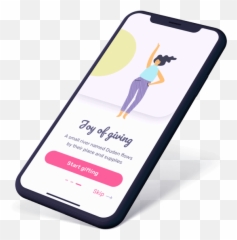 Website And Mobile App Development For Joy Gift Registry - Smartphone png