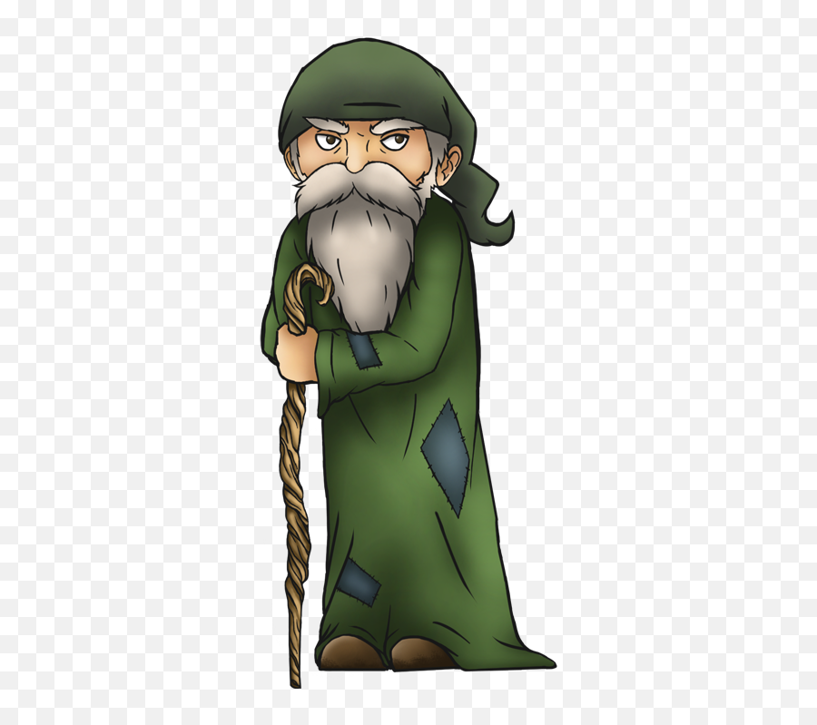 Old Man Sprite - Anime Old Man Png,Sprite Can Png