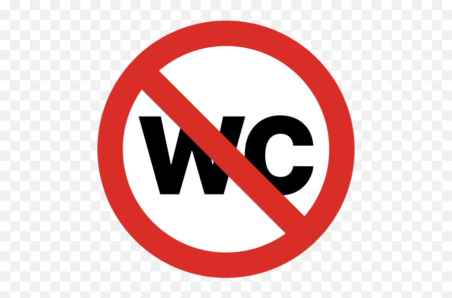 No Wc Icon Png And Svg Vector Free Download - No Wc Icon,What Is The Wc Icon