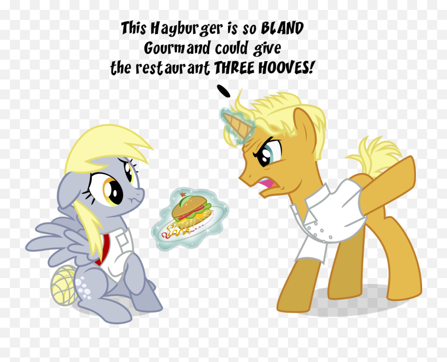 Download Nstone53 Burger Derpy Hooves Female Floppy Ears - My Little Pony Gordon Ramsay Png,Gordon Ramsay Png