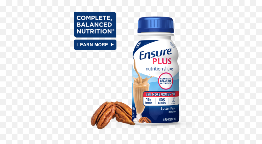 Ensure Plus Butter Pecan Drink 24 Pack U0026 Case Weight Gainer - Ensure Plus Nutrition Shake Png,Original Vista Icon Pack