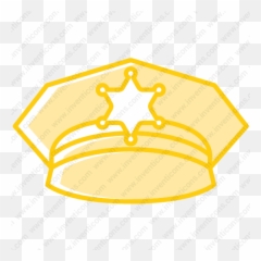 Download Police Hat Vector Icon Inventicons - Illustration png