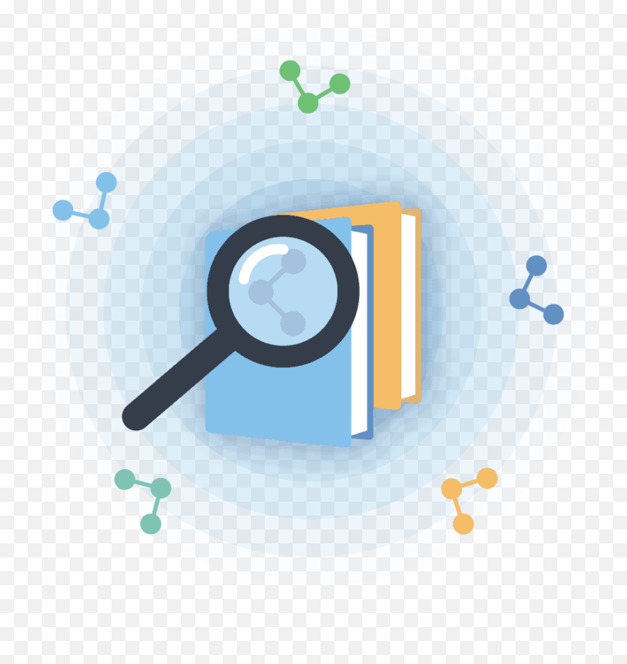 Unite U0026 Discover Across Data Silos Dataworld - Magnifying Glass Png,Abstract People Icon