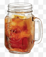 Png Sweet Tea Transparent Teapng 1448617 - Png Ice Tea In A Mason Jar,Pitcher Png