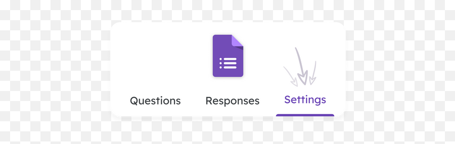 Revamped Settings In Google Forms - Vertical Png,Onenote Icon