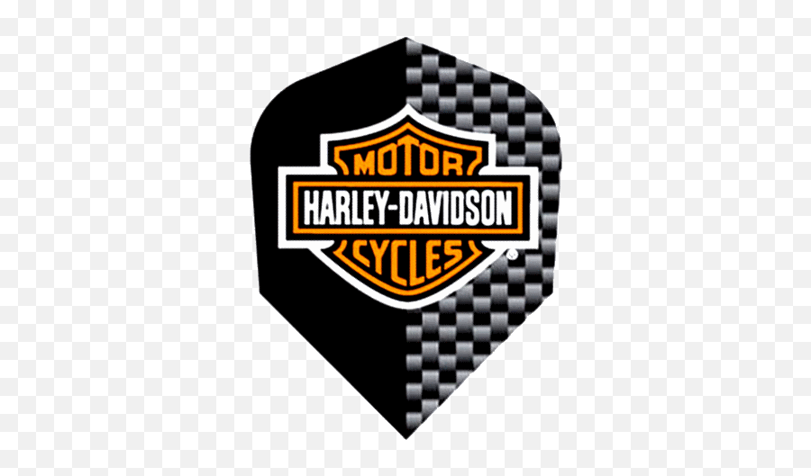 Harley Davidson Logo Black With Sliver - Harley Davidson Logo Png,Harley Davidson Logo