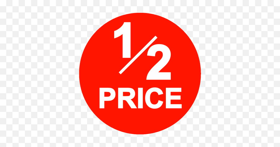 Price Stickers Its Sale - 1 2 Price Tag Png,Sale Sticker Png