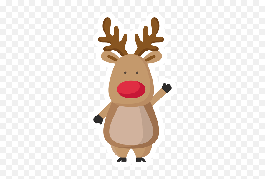Red Nosed Reindeer Png Download - Rudolf Png,Rudolph Png