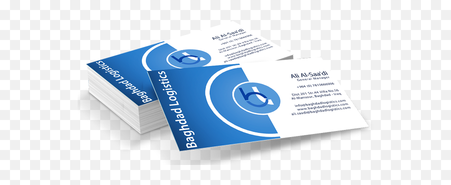 Picture - Logistic Bussines Card Png,Business Cards Png