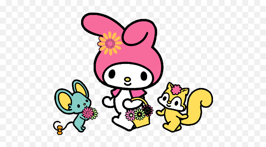My Melody Clip Art Image - Sanrio My Melody Vector Png,My Melody Transparent