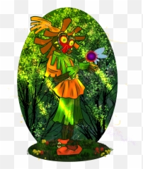 Skullkid - Daytime By Flargahblargh On Newgrounds Illustration Png,Skull Kid Png
