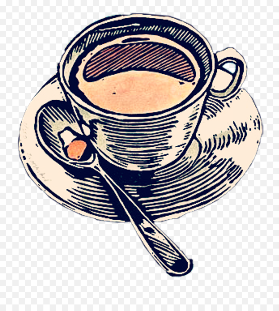 Cup Mug Spoon Saucer Tea Coffee Latte Cappuccino Cup Tea Drawing Spoon Png Tea Cup Transparent Free Transparent Png Images Pngaaa Com