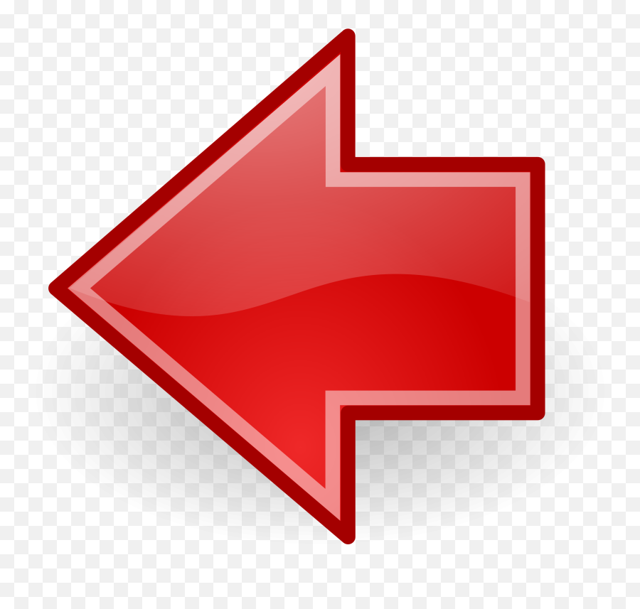 Download Left Arrow Red - Red Back Arrow Png Full Size Png Red Next Arrow Png,Left Arrow Png
