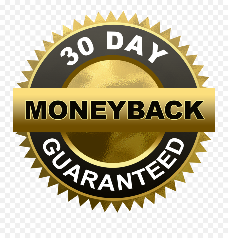 30 Day Money Back Guarantee Cut Out - 30 Day Money Back Guarantee Icon Png,Money Back Guarantee Png