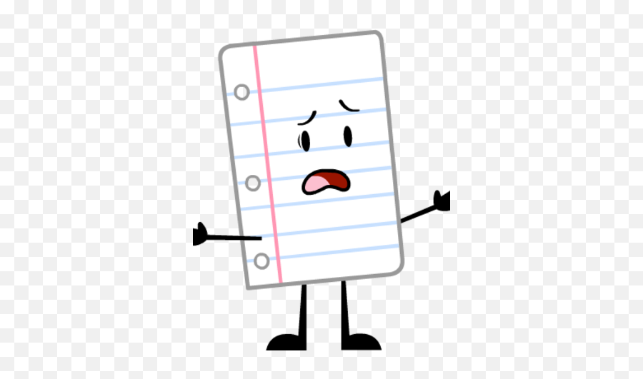 Paper - Inanimate Insanity Paper Png,Notebook Paper Png