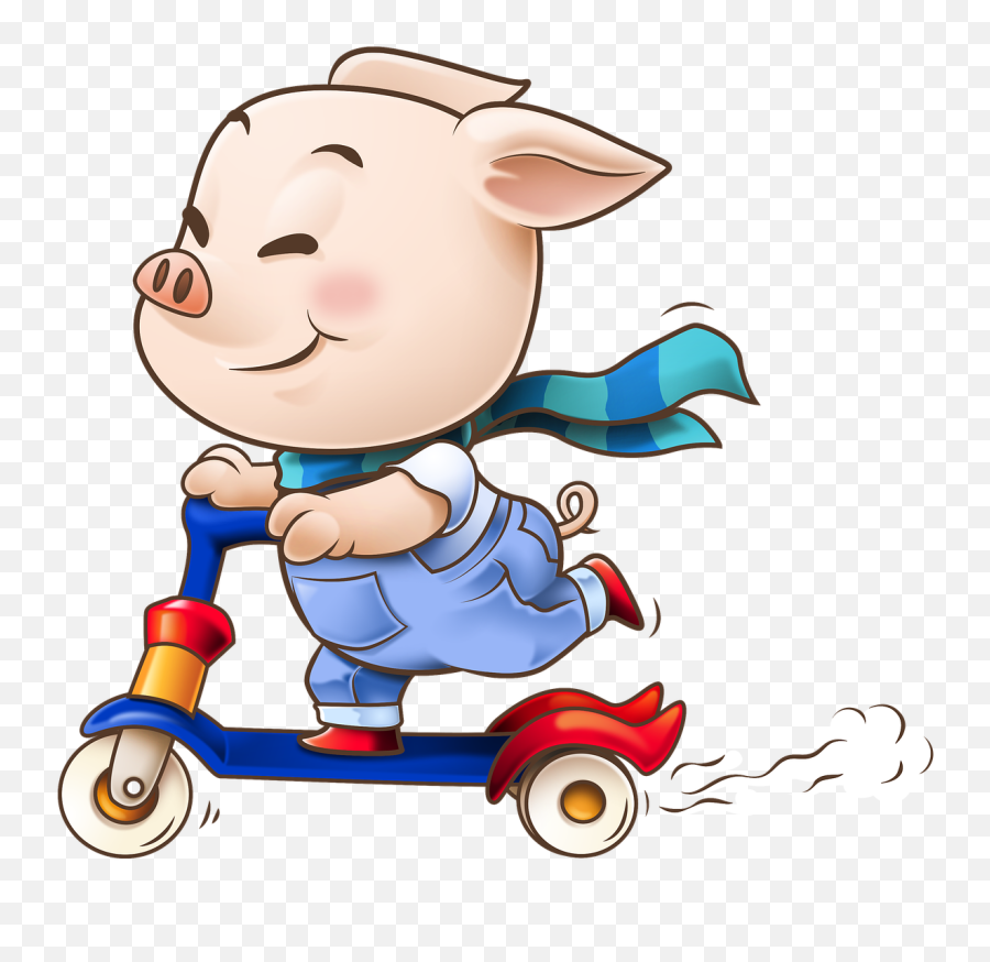 Cartoon Pig Kid - Free Image On Pixabay Png,Cartoon Pig Png