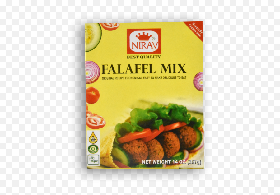 Nirav Falafel Mix 14 Oz - Convenience Food Png,Falafel Png