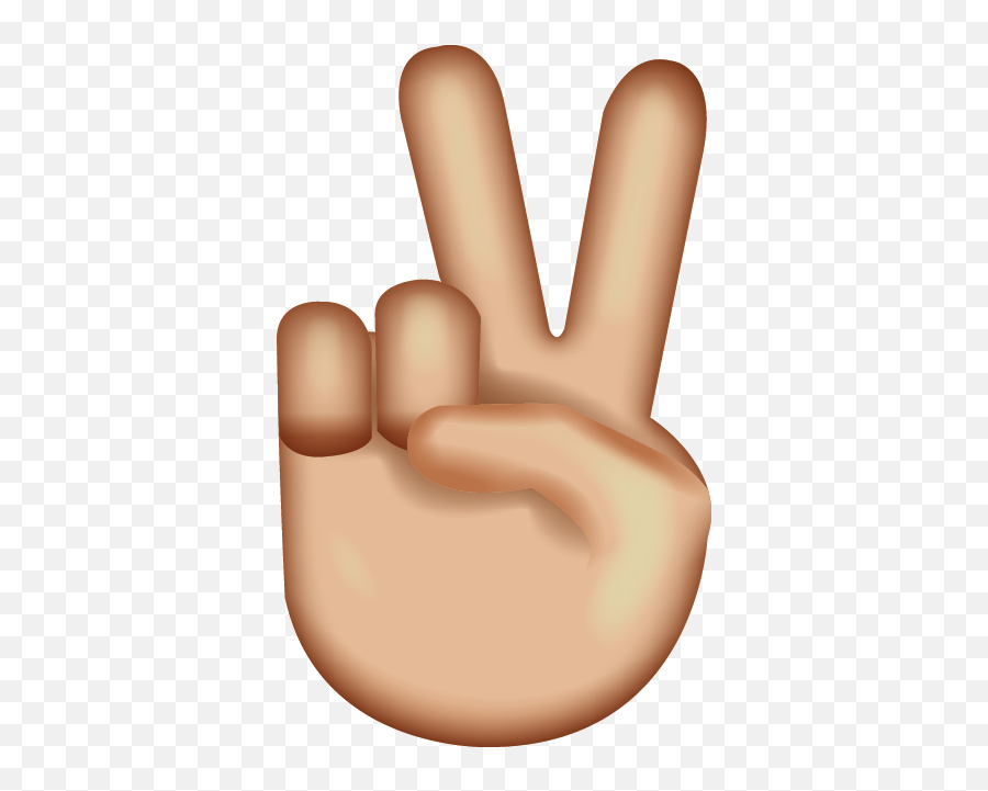 Peace Sign Emoji Transparent Png - Peace Sign Emoji Png,Peace Sign Transparent Background