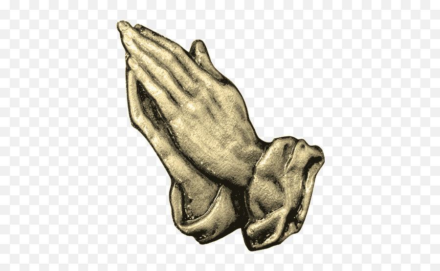 Download Hd Praying Hands Clipart Png - Statue Of Hands Praying Transparent,Praying Hands Transparent