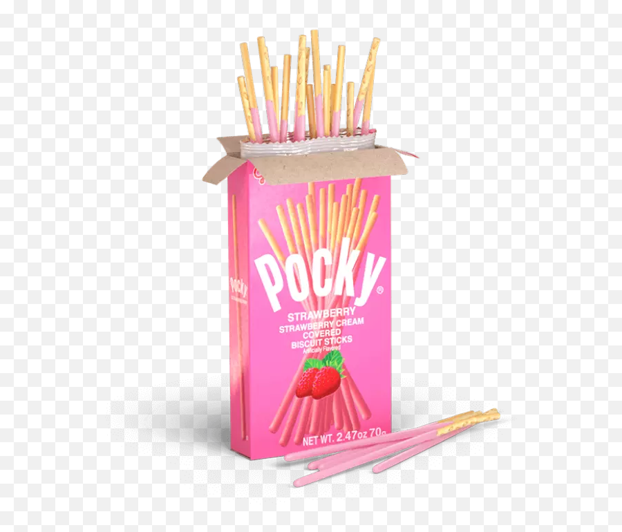 Pocky Biscuit Stick 5 Flavor - Transparent Pocky Strawberry Png,Pocky Png