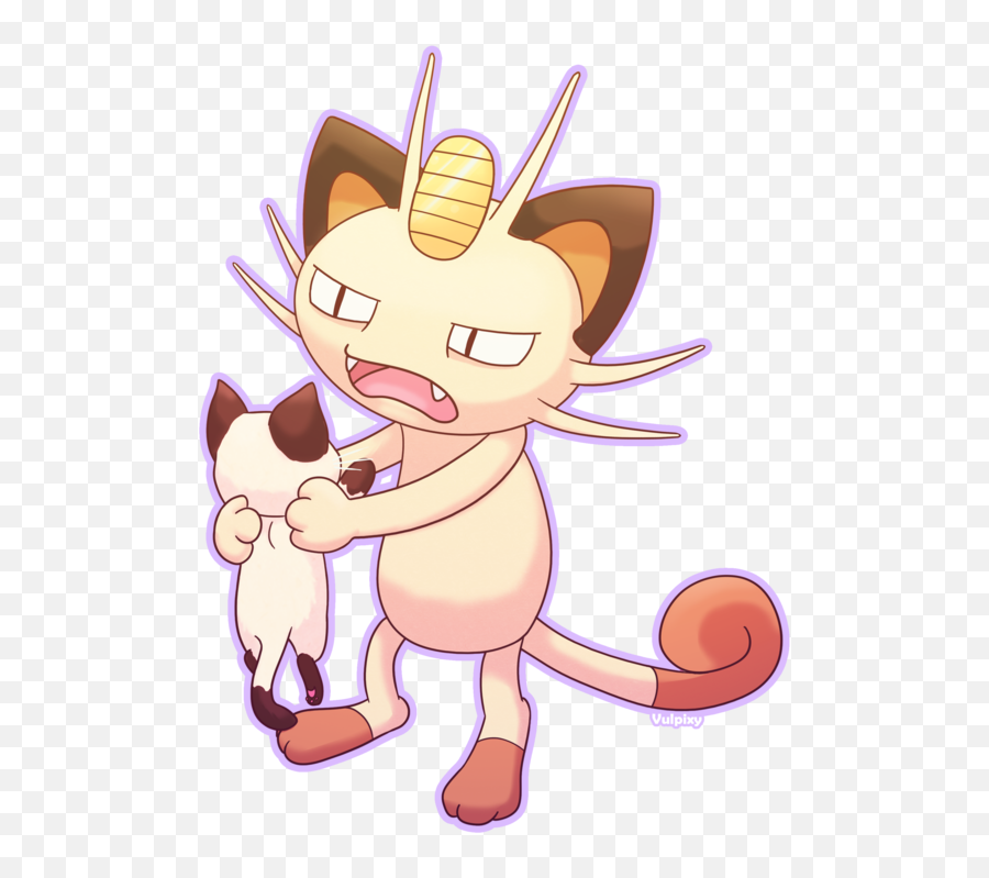 Kawaii Meowth Transparent Png Image - Cartoon,Meowth Png