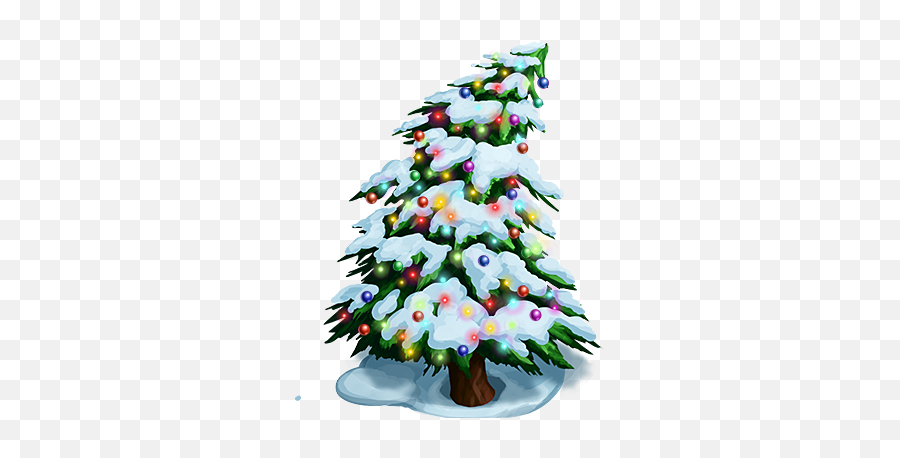 Christmas Tree Snow Png Image - Snow Christmas Tree Png,Christmas Snow Png