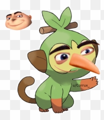 Pokemon Sword And Shield 3 - Pokemon Sword And Shield Grookey Png,Gru Png