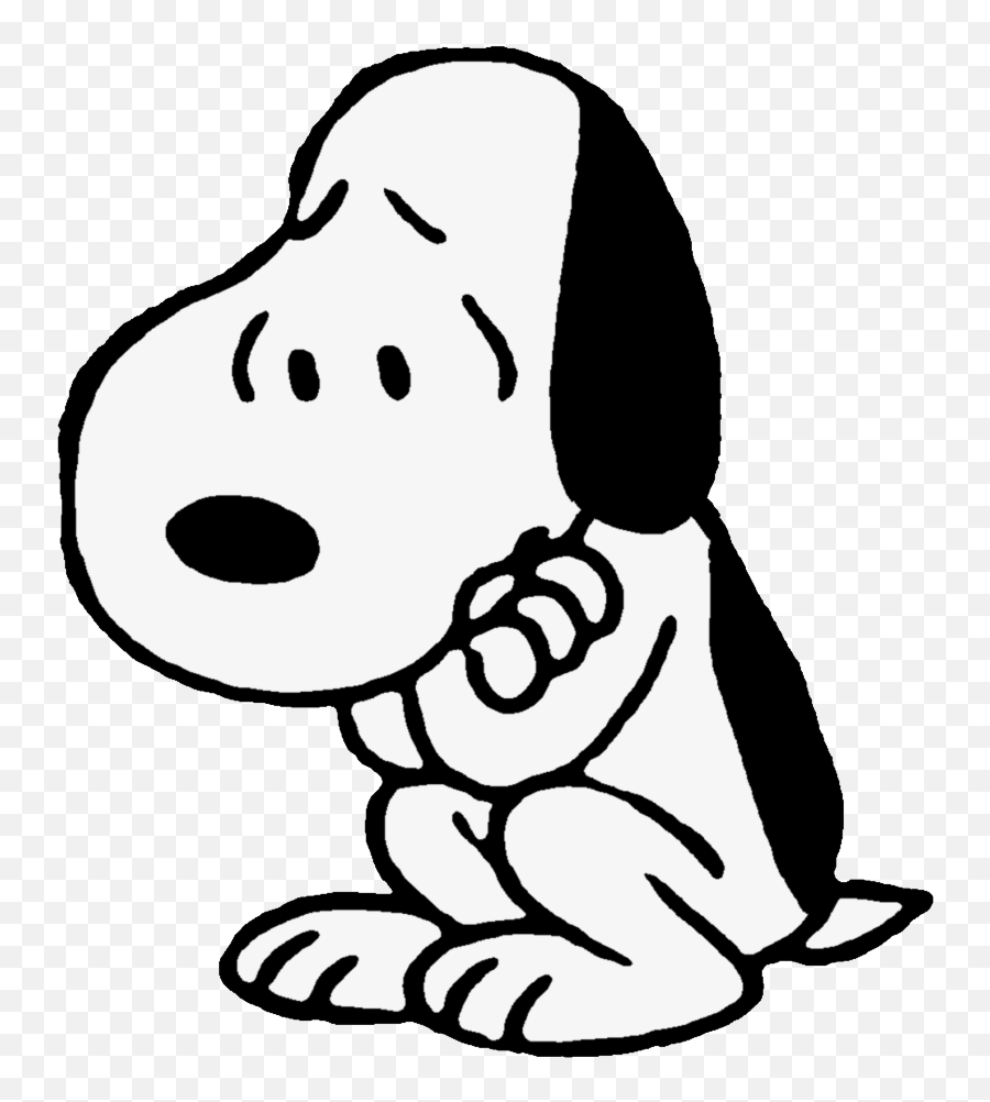 Snoopy Png - Sad Snoopy Png,Snoopy Transparent