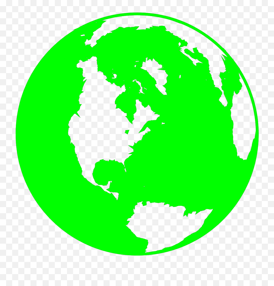 Green Globe Svg Vector Clip Art - Svg Clipart Global Youth Service Day Png,Globe Clipart Png
