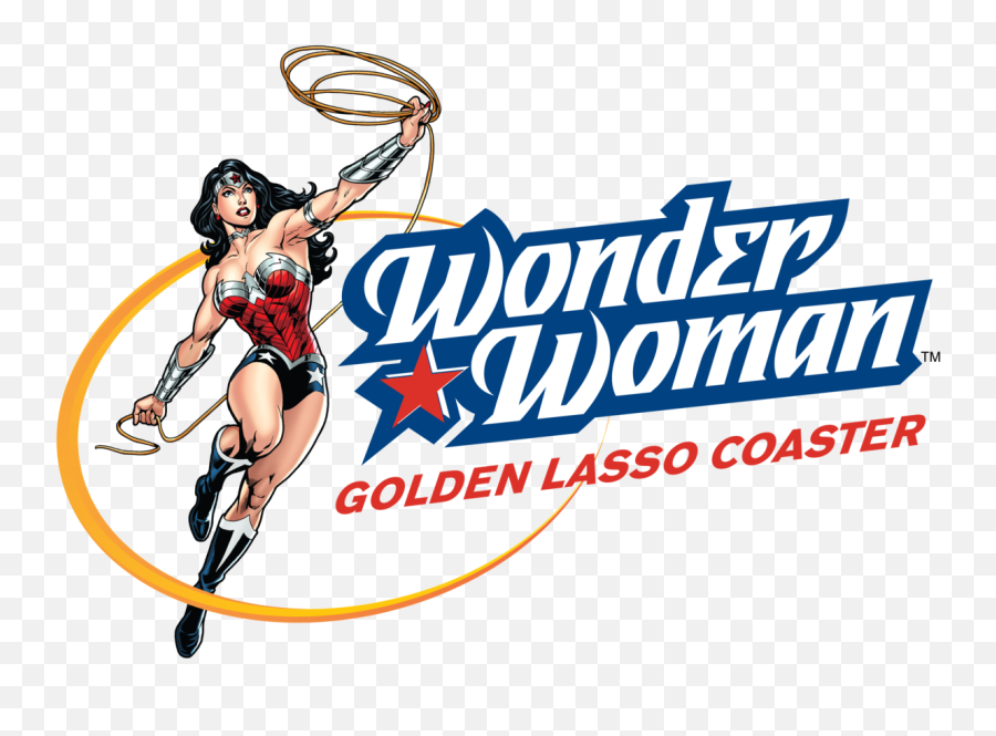 Wonder Woman Golden Lasso Coaster - Coasterpedia The Wonder Woman Golden Lasso Coaster Logo Png,Wonder Woman Logo Images