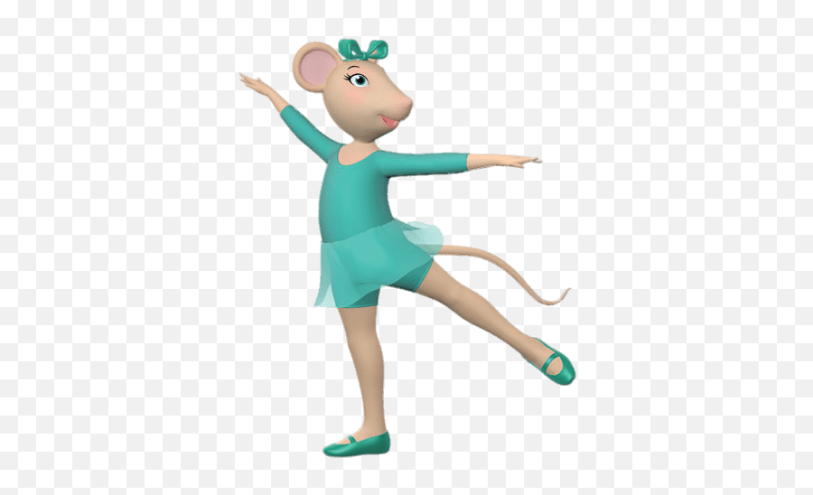 Ballerina Alice Nimbletoes Transparent Png - Stickpng Alice From Angelina Ballerina,Ballerina Png