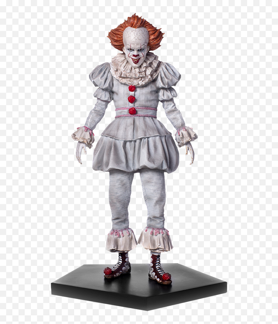 It 2017 Pennywise 110th Scale Statue By Iron Studios - Antioquia La Mas Educada Png,Pennywise Png
