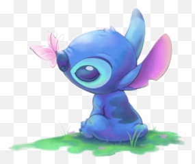 Stitch From Lilo And Cute Full Size Png Download - Disney