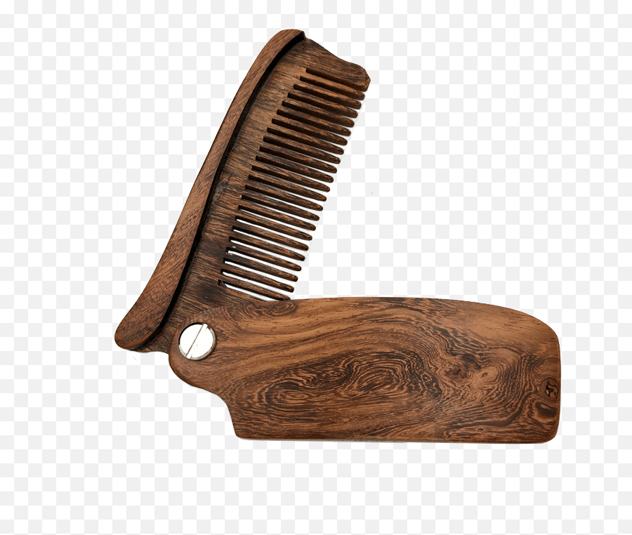 Download Hd The Sandalwood Beard Comb Transparent Png Image - Beard,Comb Png