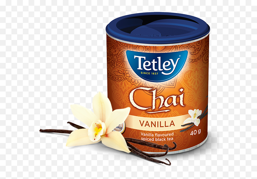 Tetley Vanilla Bean Chai - Earl Grey Vanilla Tea Png,Vanilla Bean Png